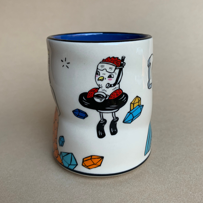 Lucky Mermaid Mug - Large
