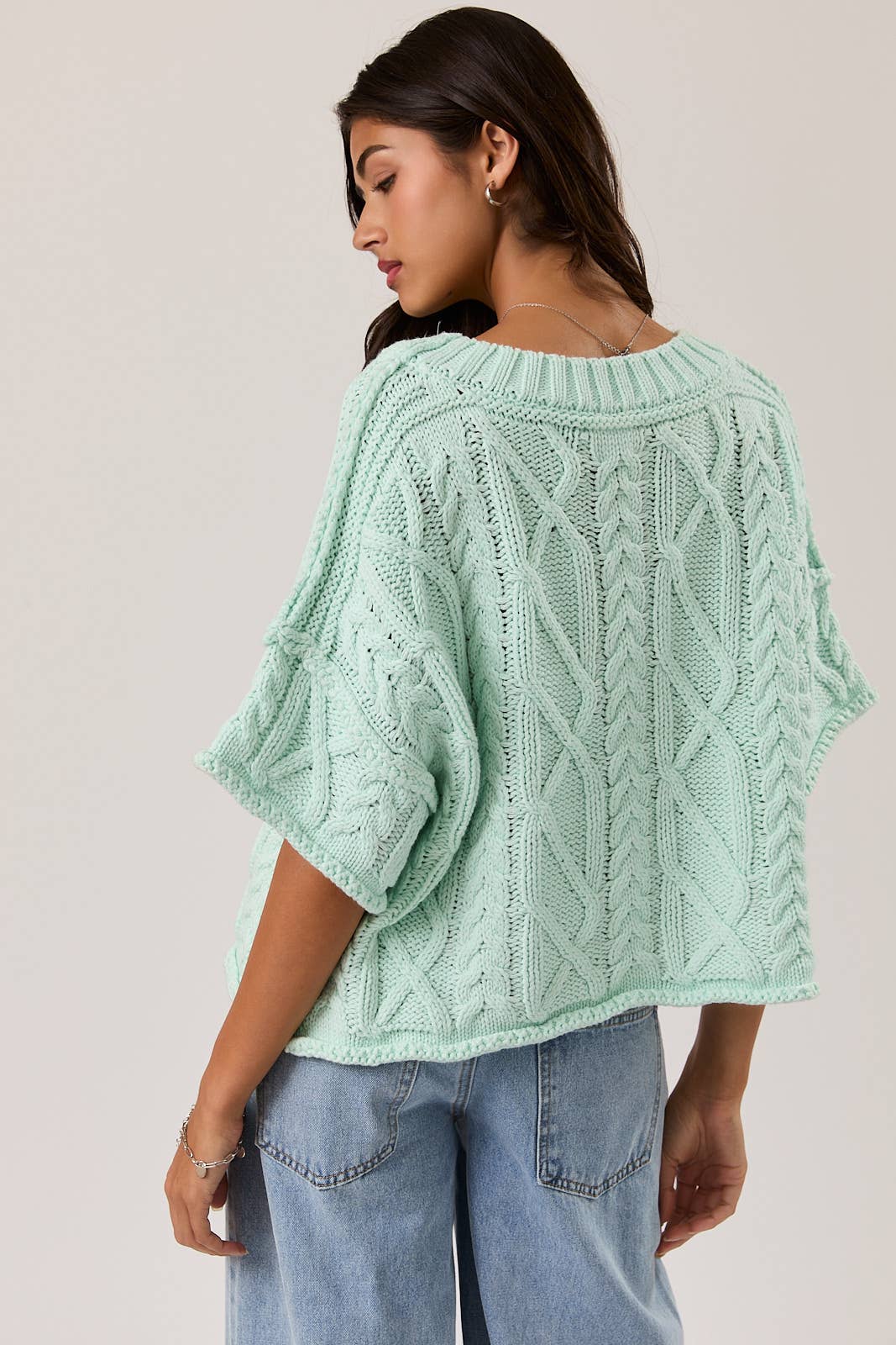 Relaxed Coastal Cable Knit