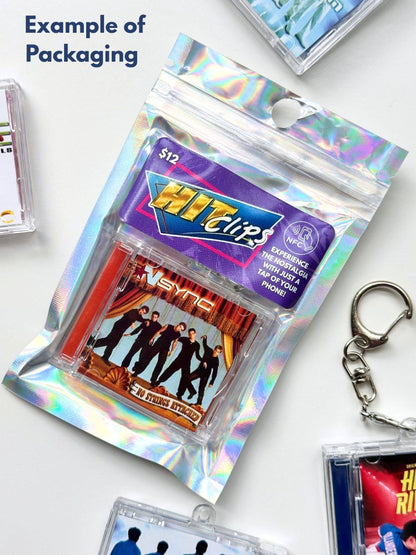 Spice Girls 'Hit Clips' Mini Keychain