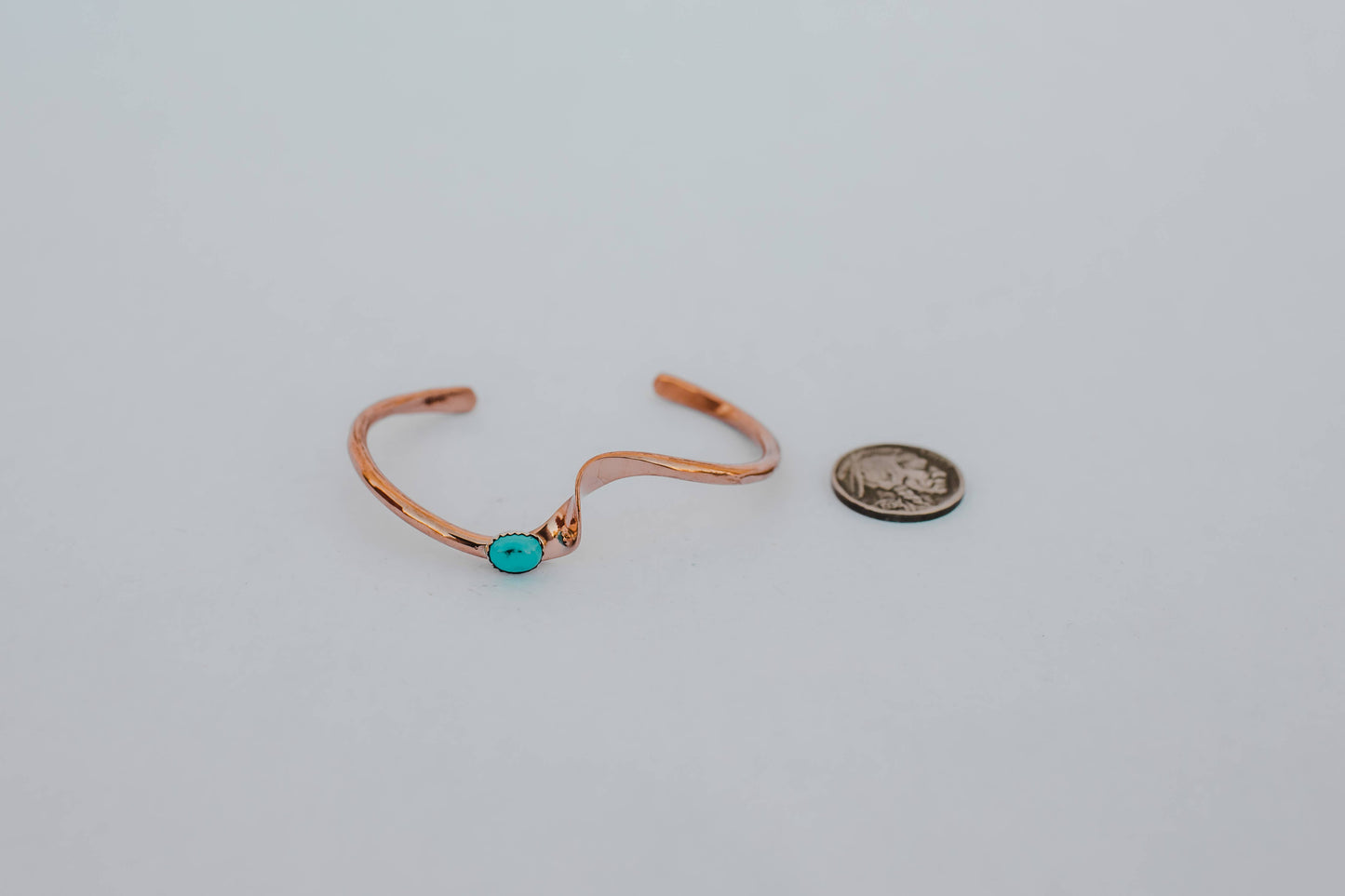Copper Ripple Bracelet