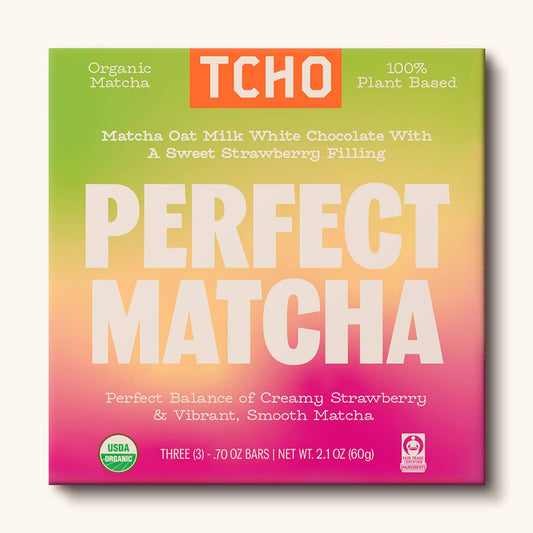 Perfect Matcha Strawberry White Chocolate Bar