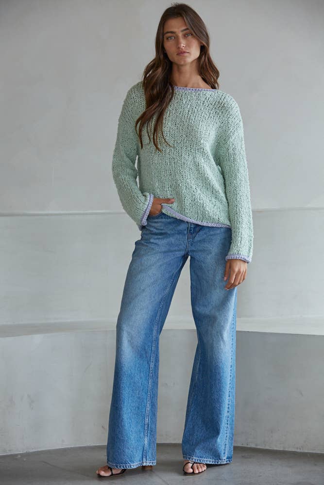 Camden Contrast Sweater