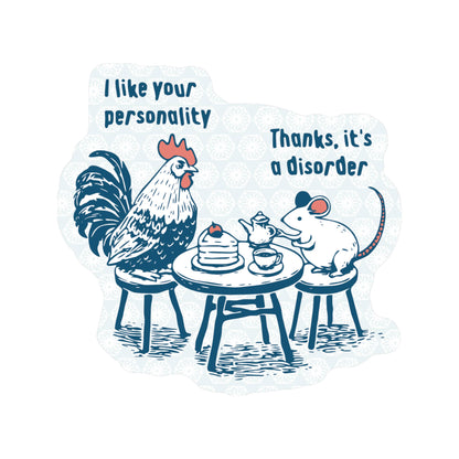 Personality Disorder Animal Sticker