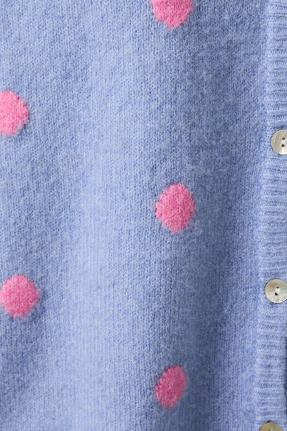 Harbor Dot Sweater Cardigan