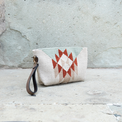 Fénix Convertible Wool Clutch–Crossbody