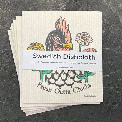 Fresh Out Swedish Dishcloth