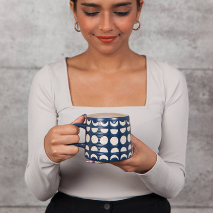 Ink Imprint Stoneware Mug 12 oz