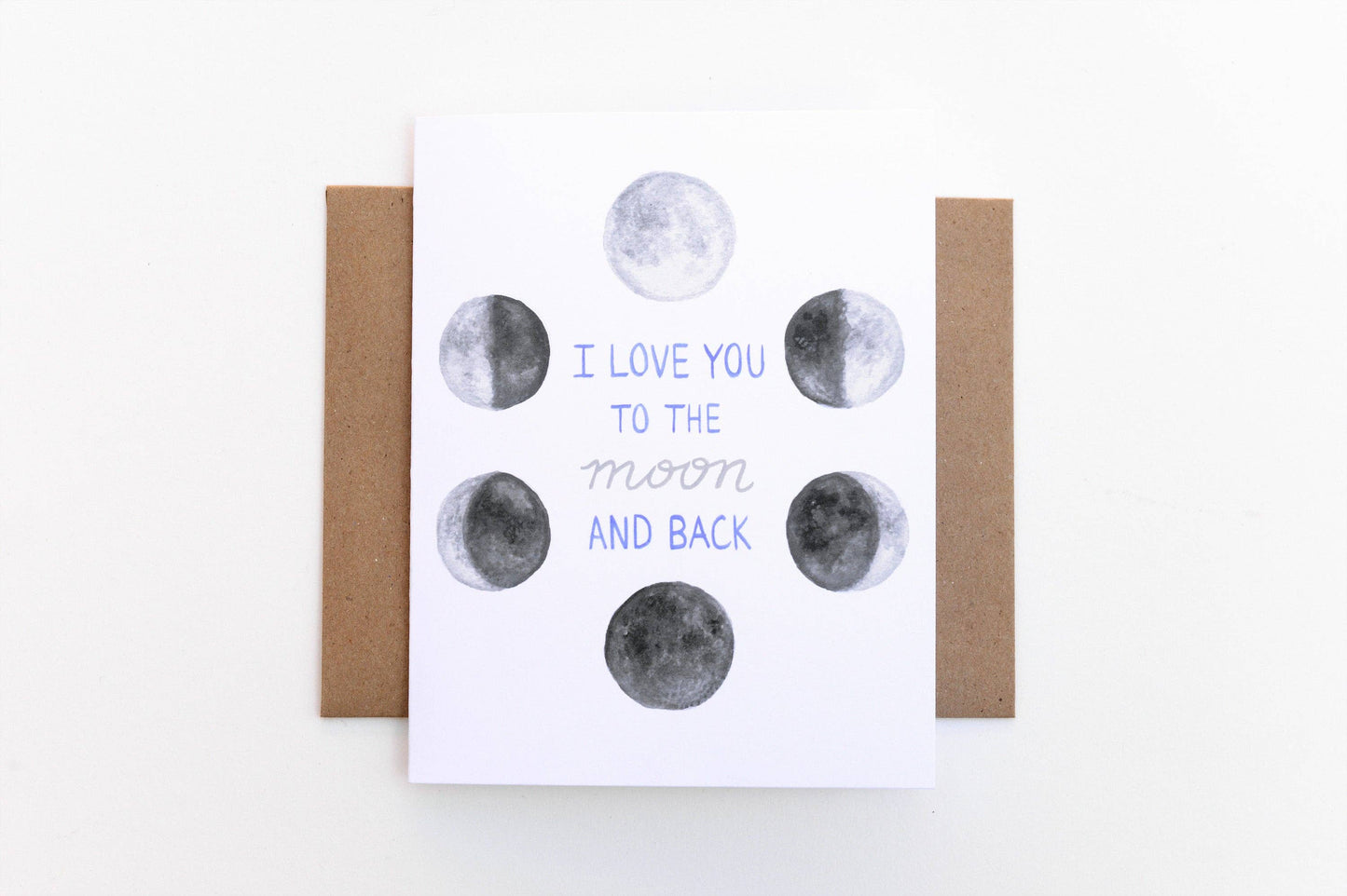 Moon Love Card