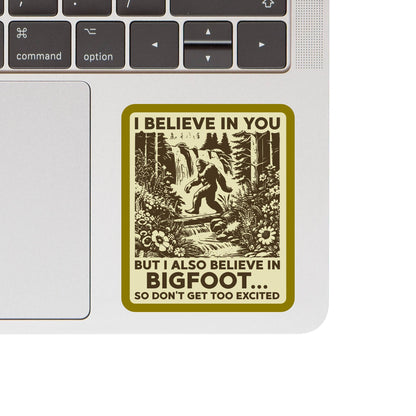Bigfoot Sarcastic Sticker