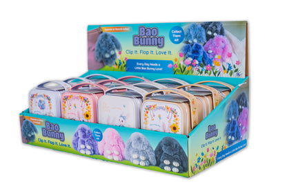 Bao Bunny™ Furry Kawaii Plush Keychain Mystery Tin | PDQ