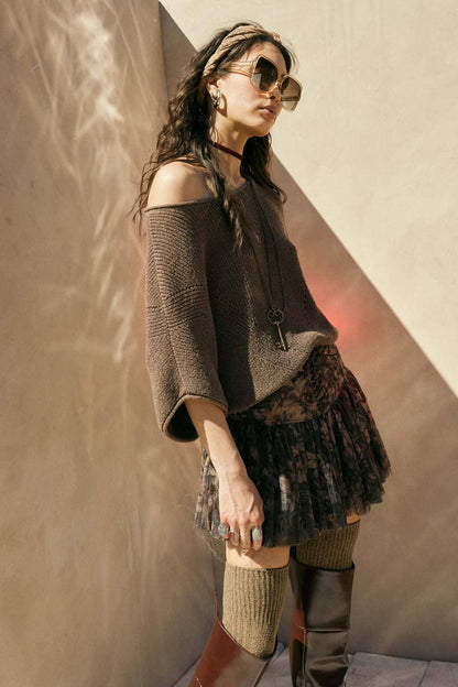 The Willow Pointelle Sweater