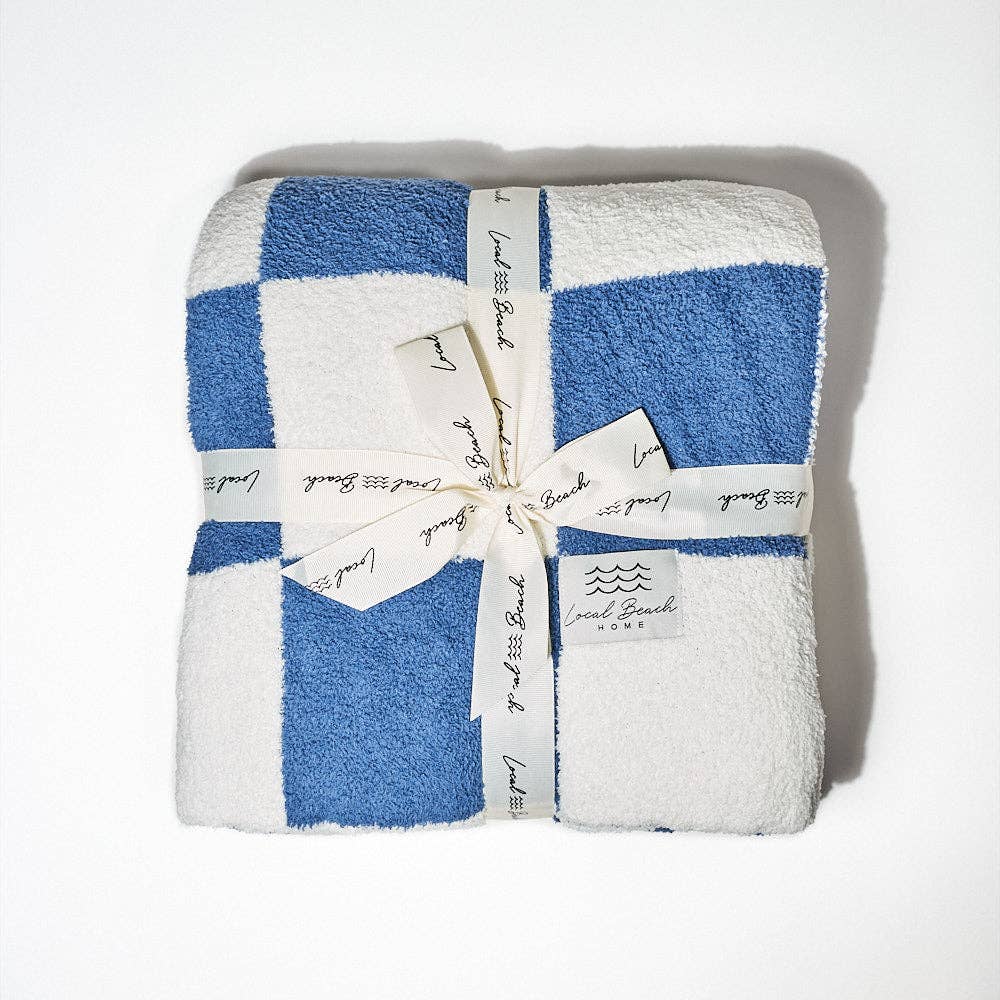 Checker Luxe Home Blanket