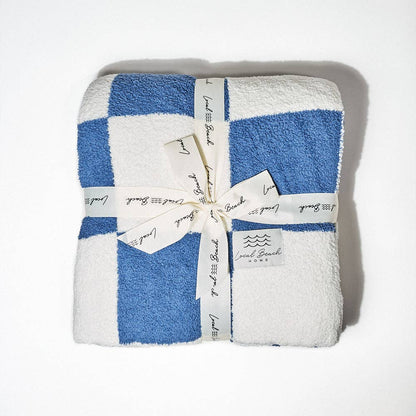 Checker Luxe Home Blanket
