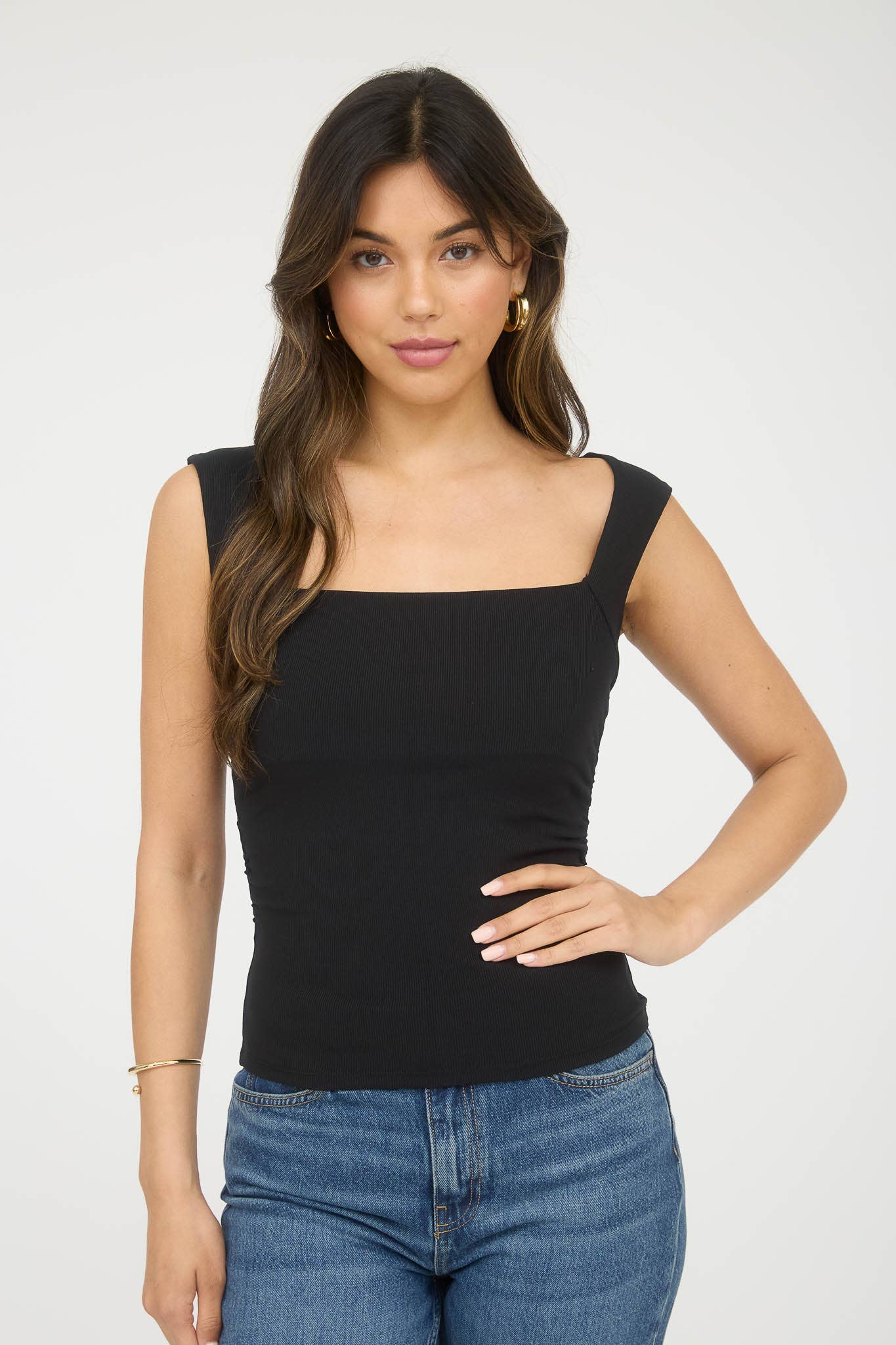 Simple Square Neck Tank