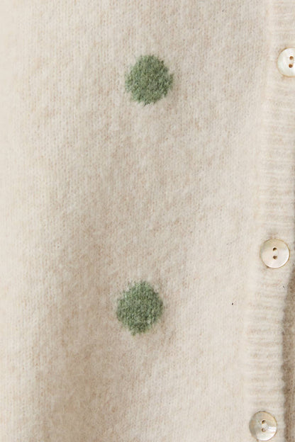 Harbor Dot Sweater Cardigan