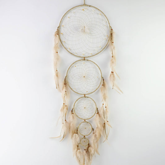 Large Tan Generations Dream Catcher