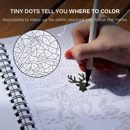 One Color Coloring Book - Autumn Edition