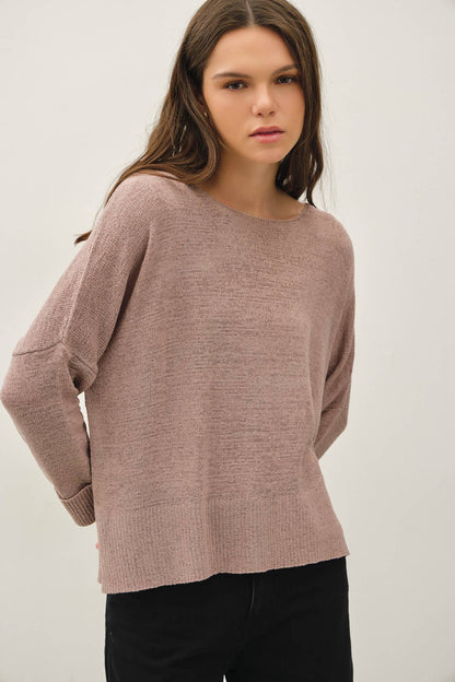 Breezy Boatneck Sweater