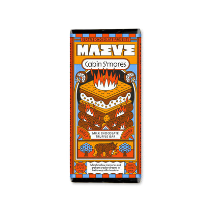 Cabin S'mores (Campers' S'mores) Truffle Bar