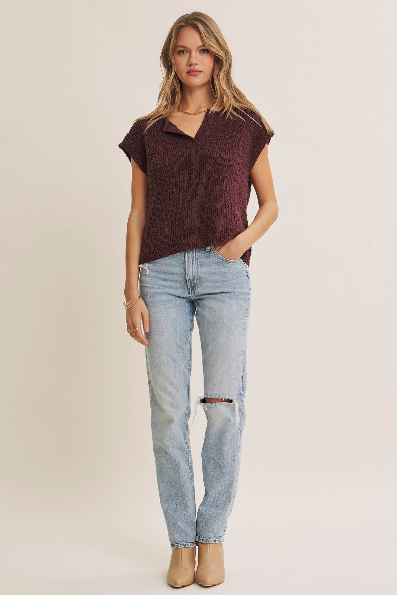 Breezy Cotton Sweater