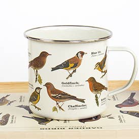 Enamel Mug - Birds