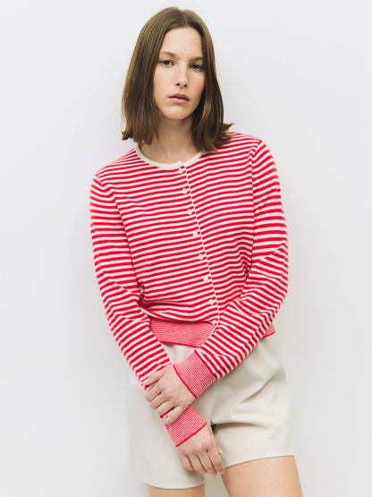 The Montana Striped Cardigan