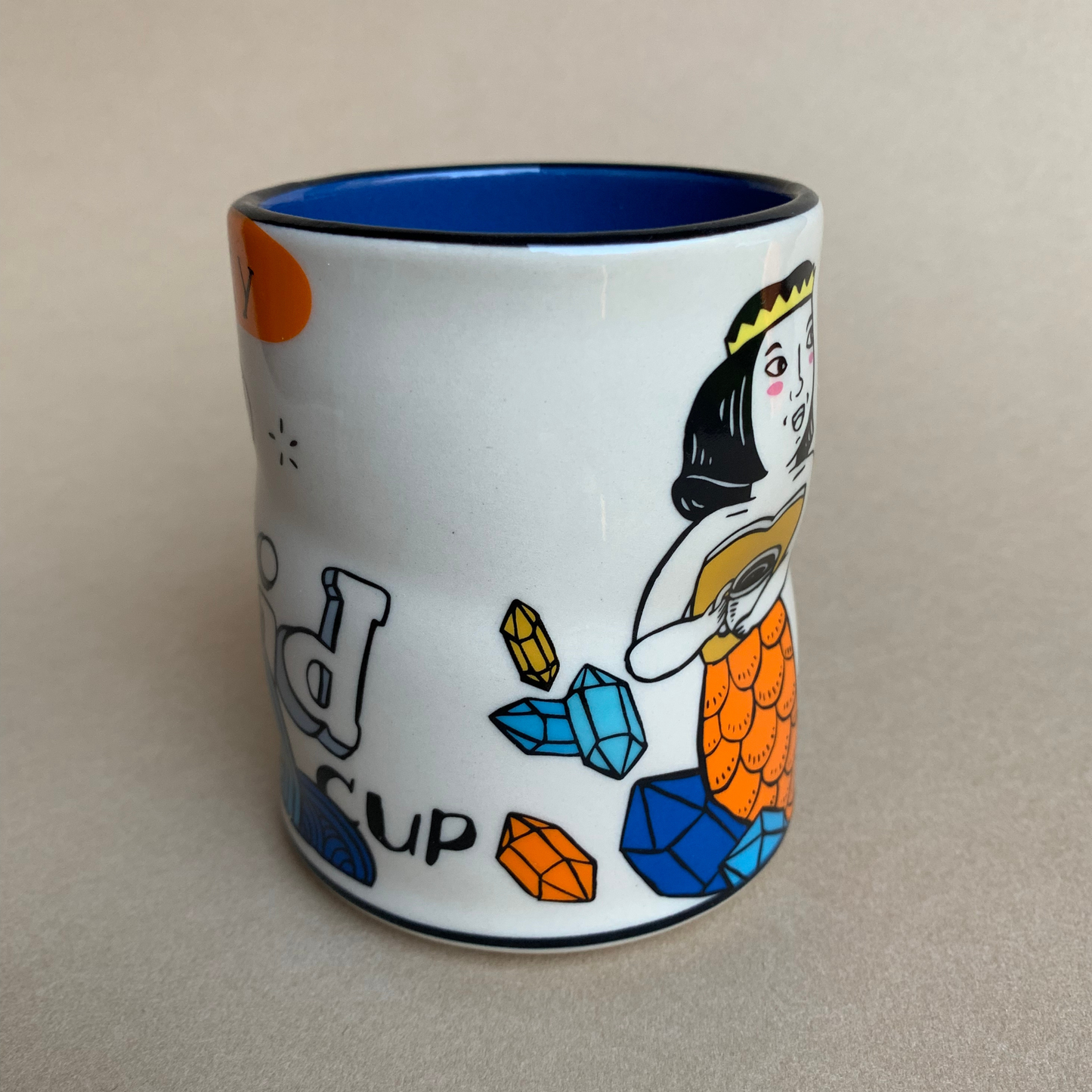 Lucky Mermaid Mug - Large