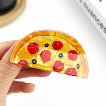 Half Pizza Hair Clip