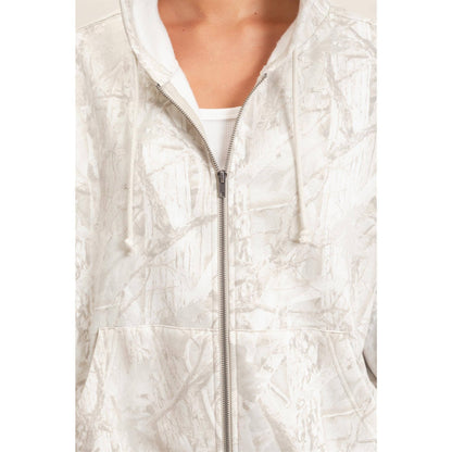 Relaxed Camo Hoodie
