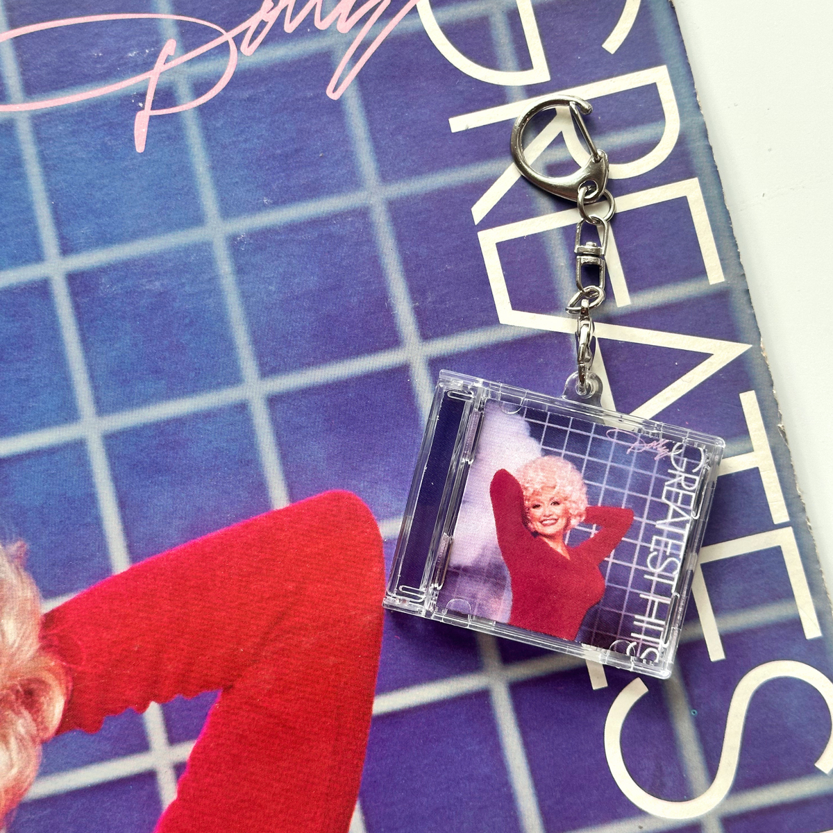 Dolly 'Hit Clips' Mini Keychain