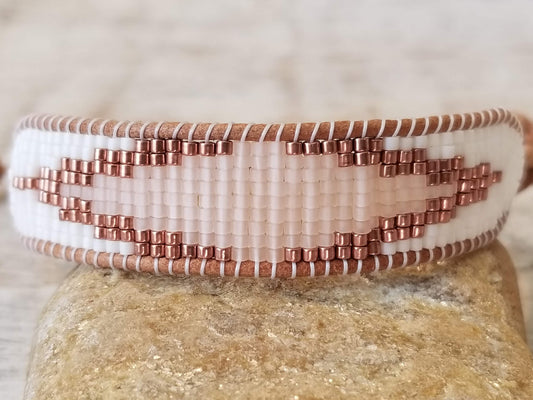 Rose Quartz Diamond Collection Bracelet