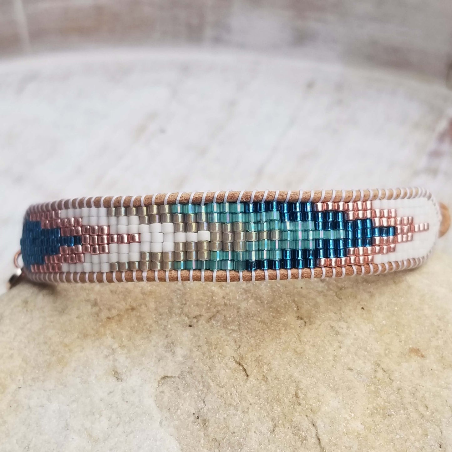 Turquoise Ocean Forward Motion Bracelet