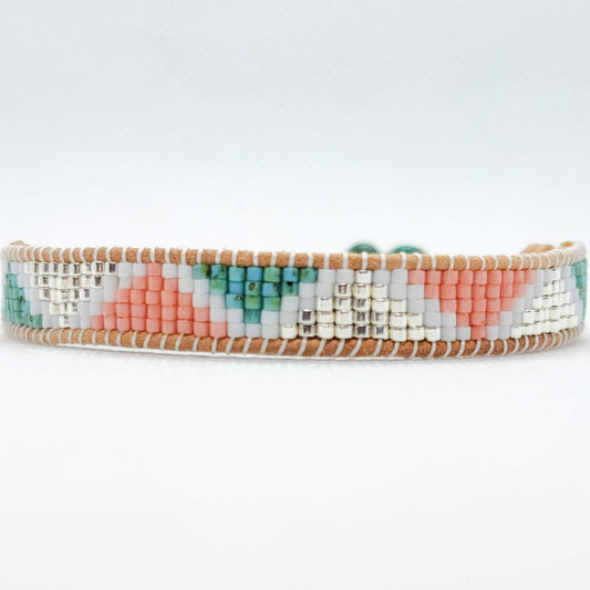 watermelon sugar trinity bracelet front view