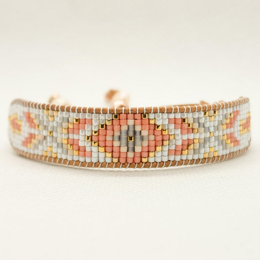 coral sands bracelet flight of the butterfly native american handmade beaded bracelet