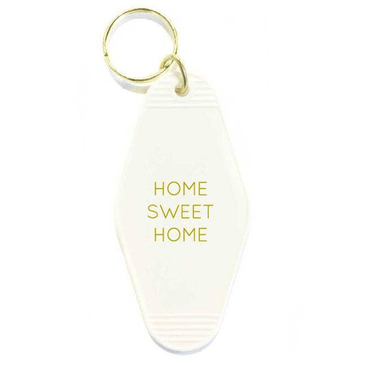 Key Tag - Home Sweet Home (White)