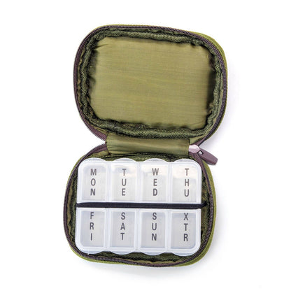 Fashion Smart Men's Pill and Vitamin Case Open Stock