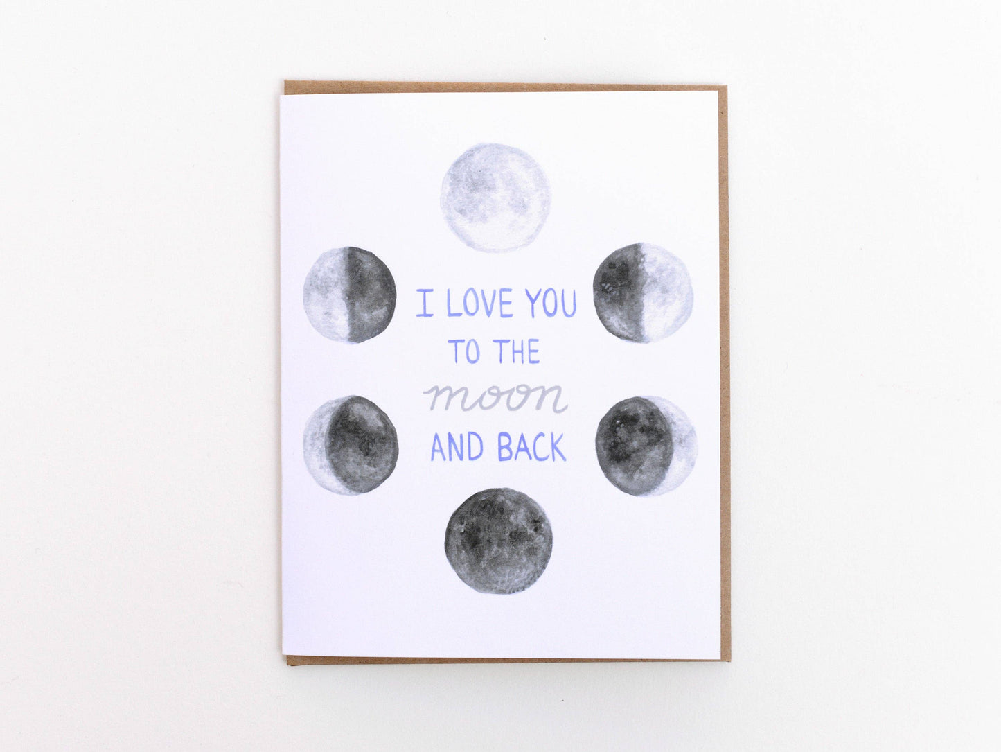 Moon Love Card