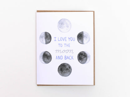 Moon Love Card