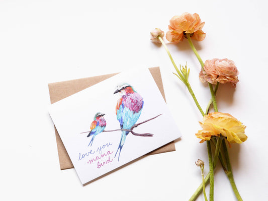 Mama Bird Card